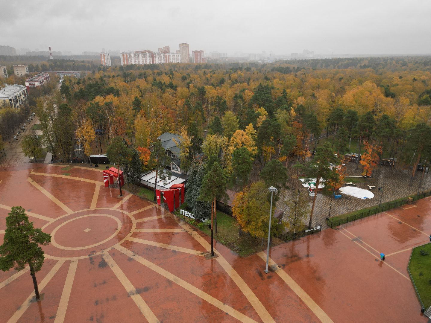 видео с коптера,