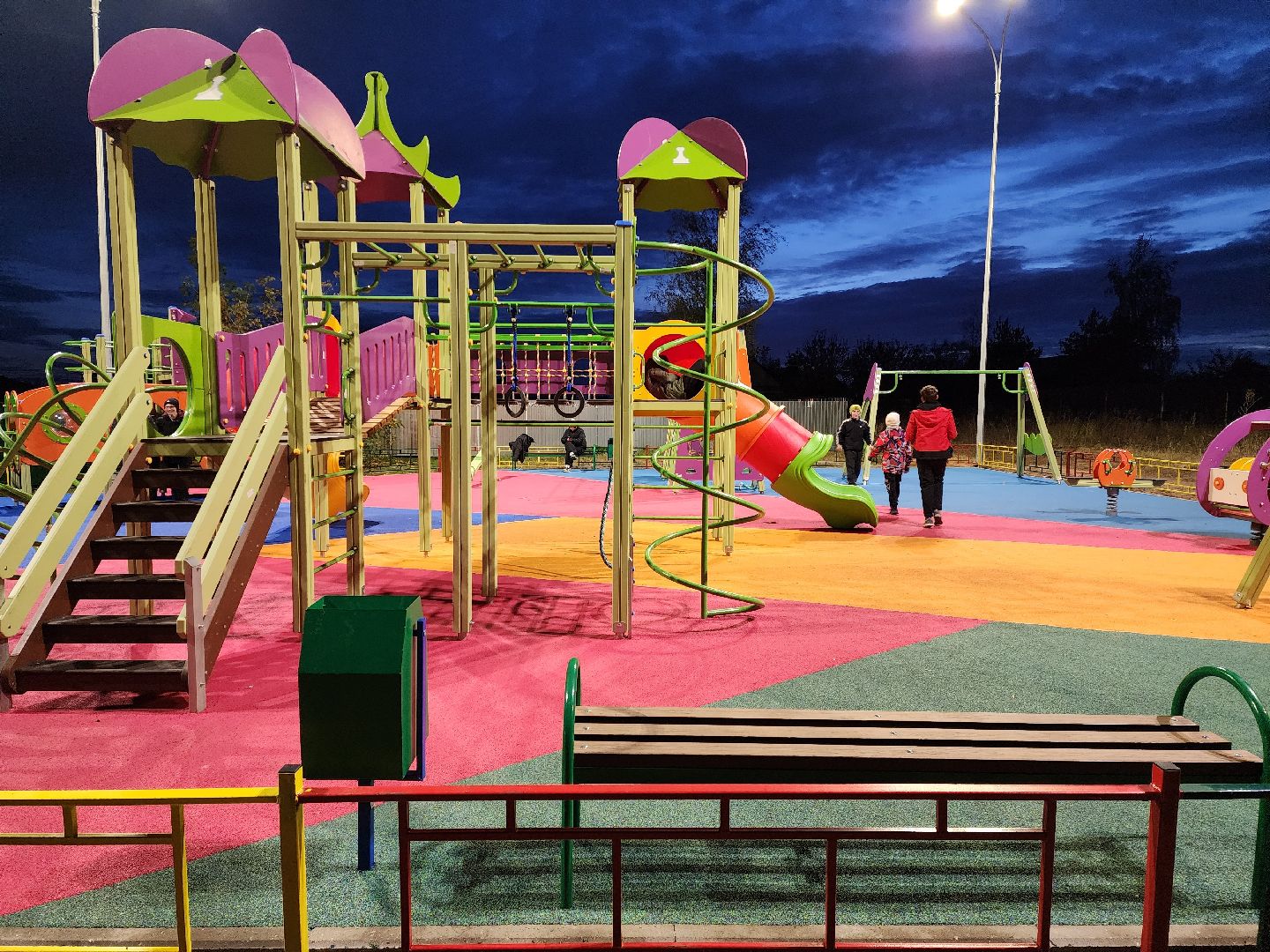 раменское, благоустройство, новая детская площадка, деревня Старково,