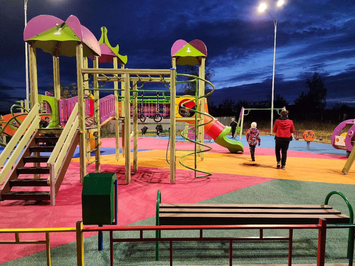 раменское, благоустройство, новая детская площадка, деревня Старково,