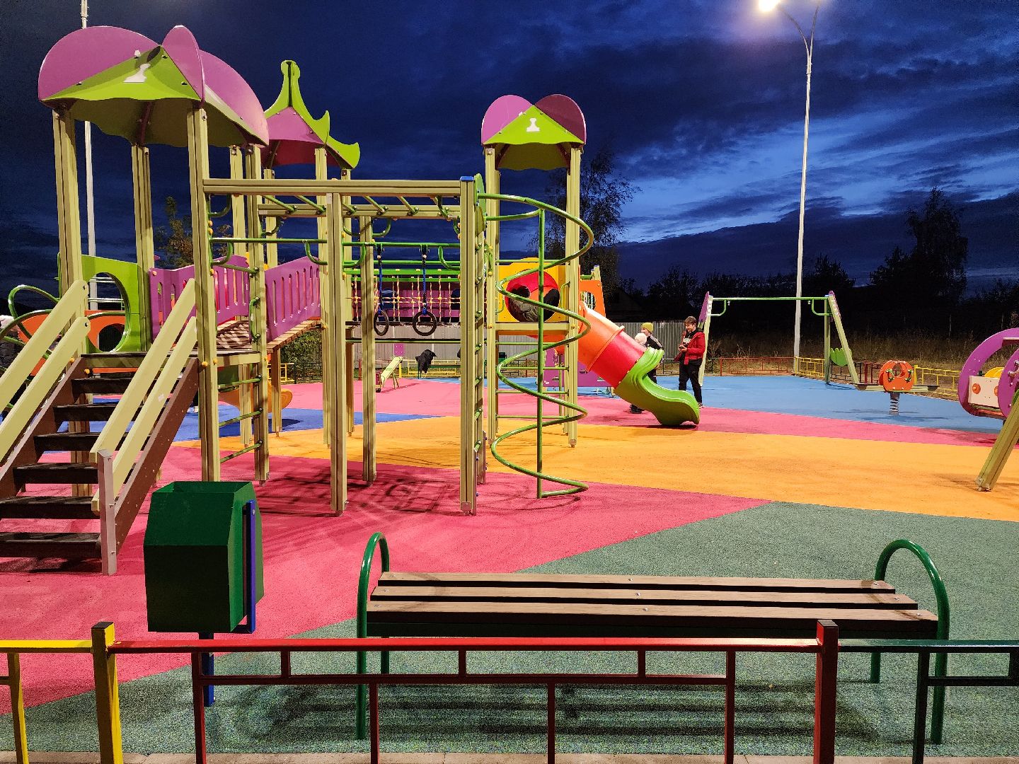 раменское, благоустройство, новая детская площадка, деревня Старково,