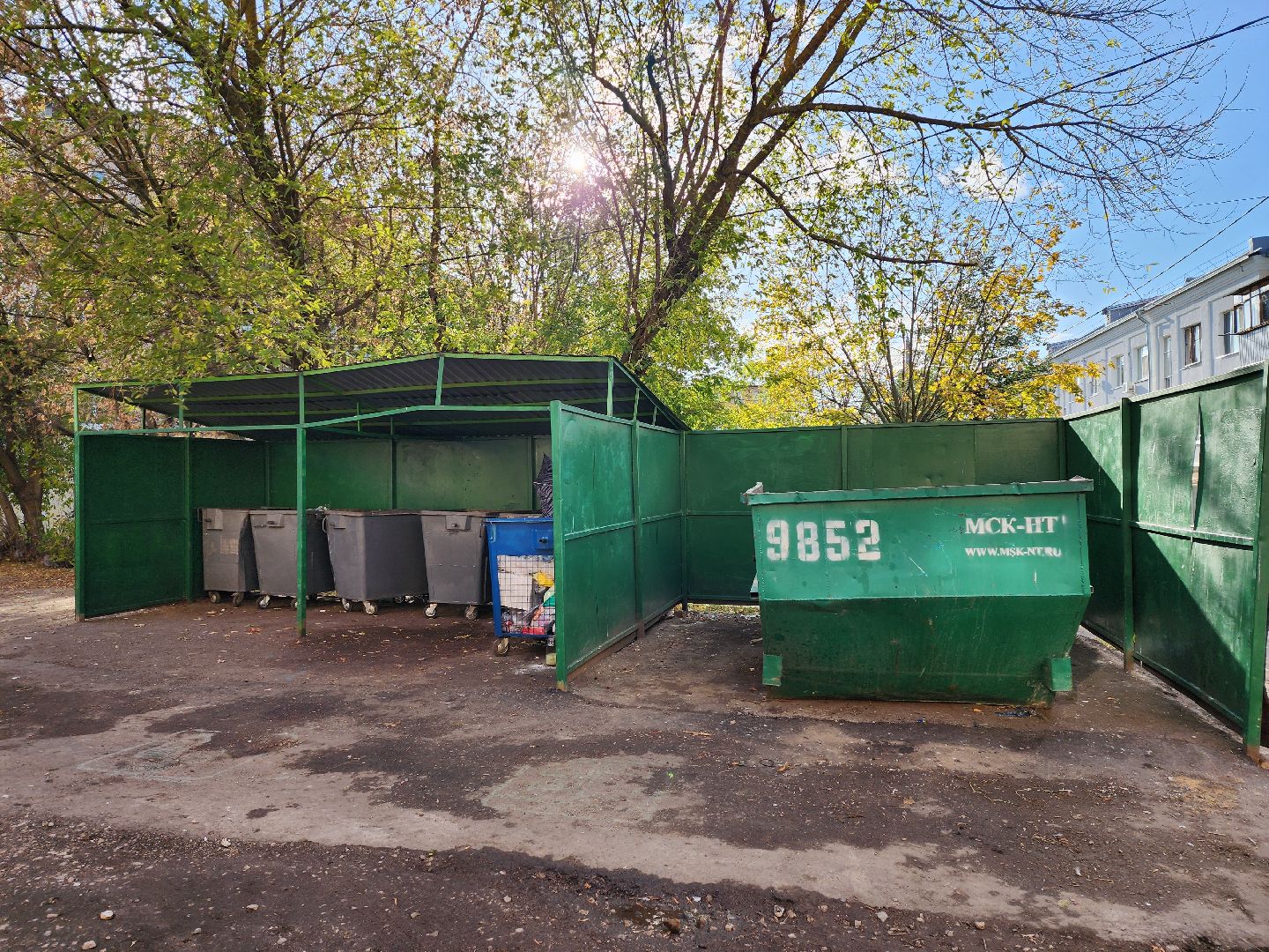 Серпухов, подмосковье, безопасный регион, контейнерная площадка,