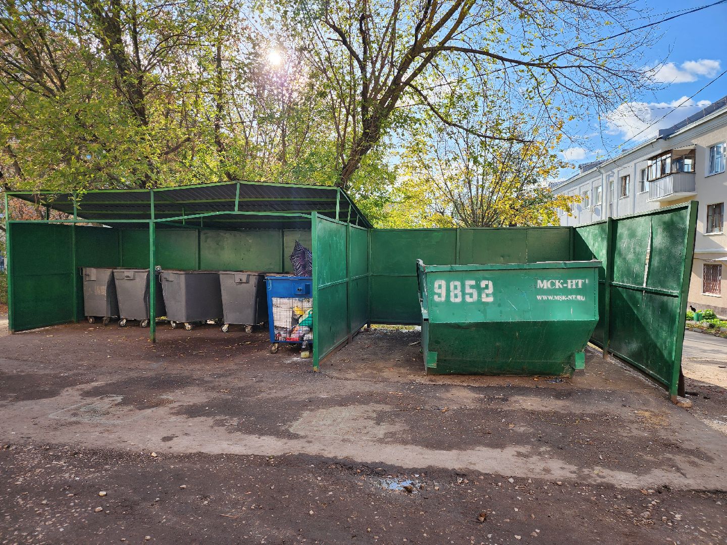 Серпухов, подмосковье, безопасный регион, контейнерная площадка,