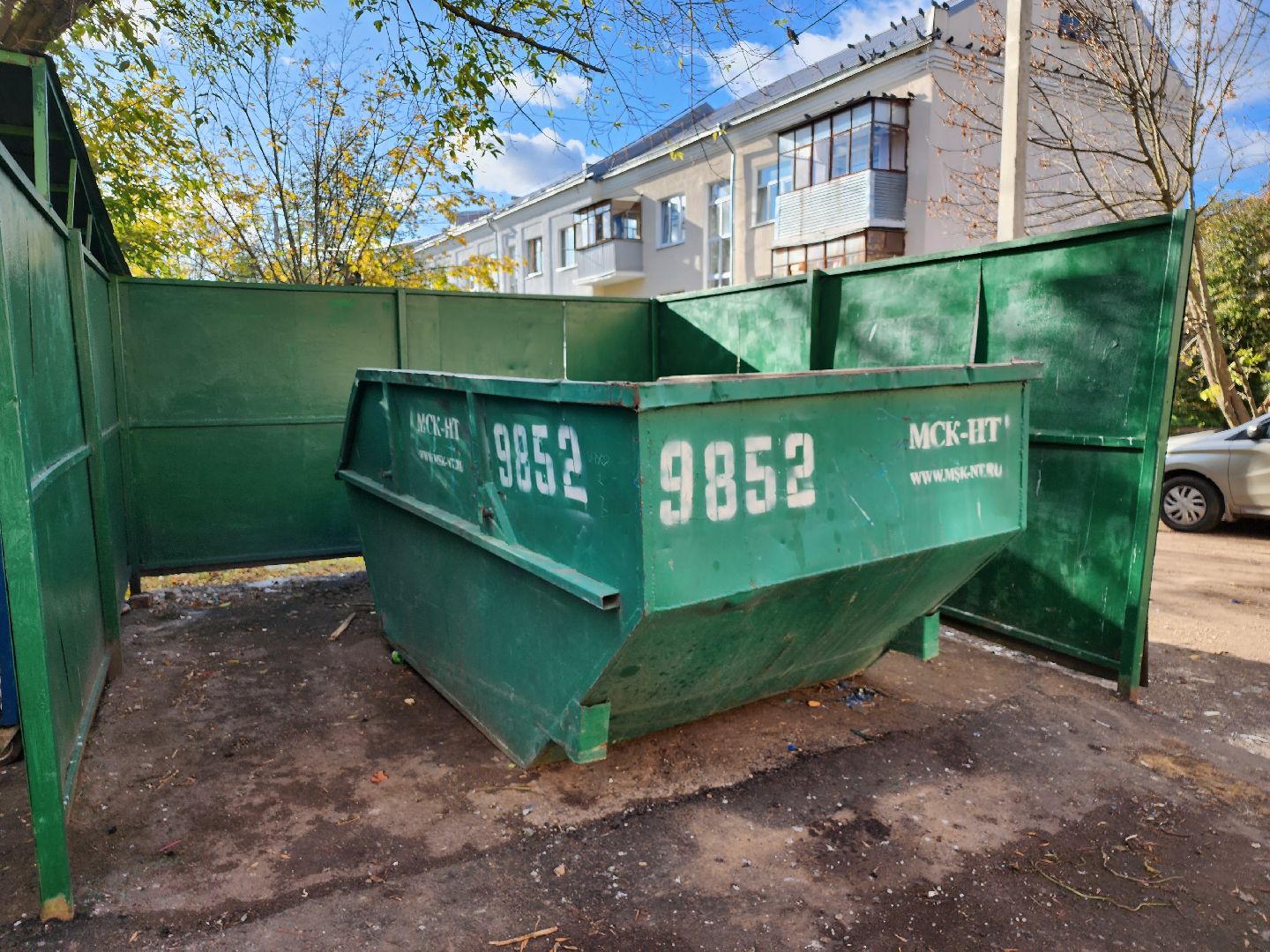 Серпухов, подмосковье, безопасный регион, контейнерная площадка,