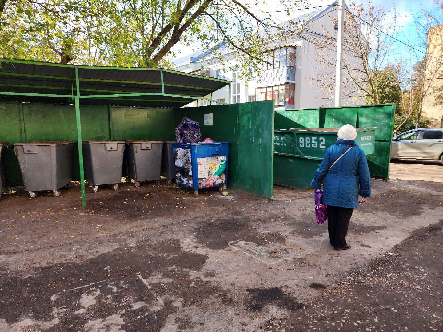 Серпухов, подмосковье, безопасный регион, контейнерная площадка,