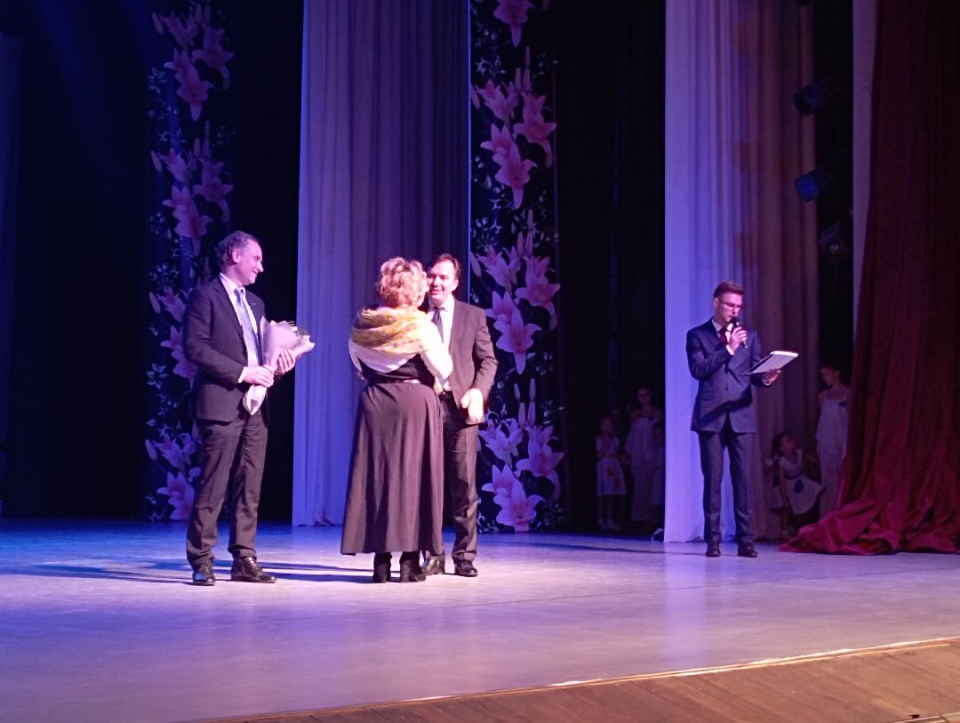 культура концерт наградаглавы СергейКуликов Администрация ДКОктябрь Дубна Подмосковье