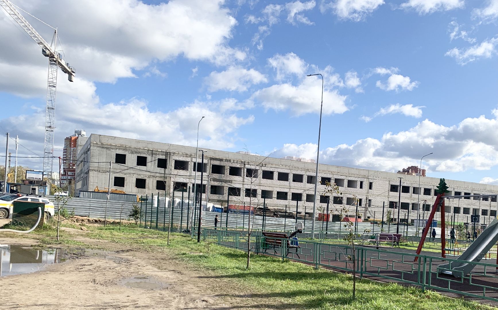 Балашиха, Подмосковье, Строительство, Школы, ЖК Пехра,