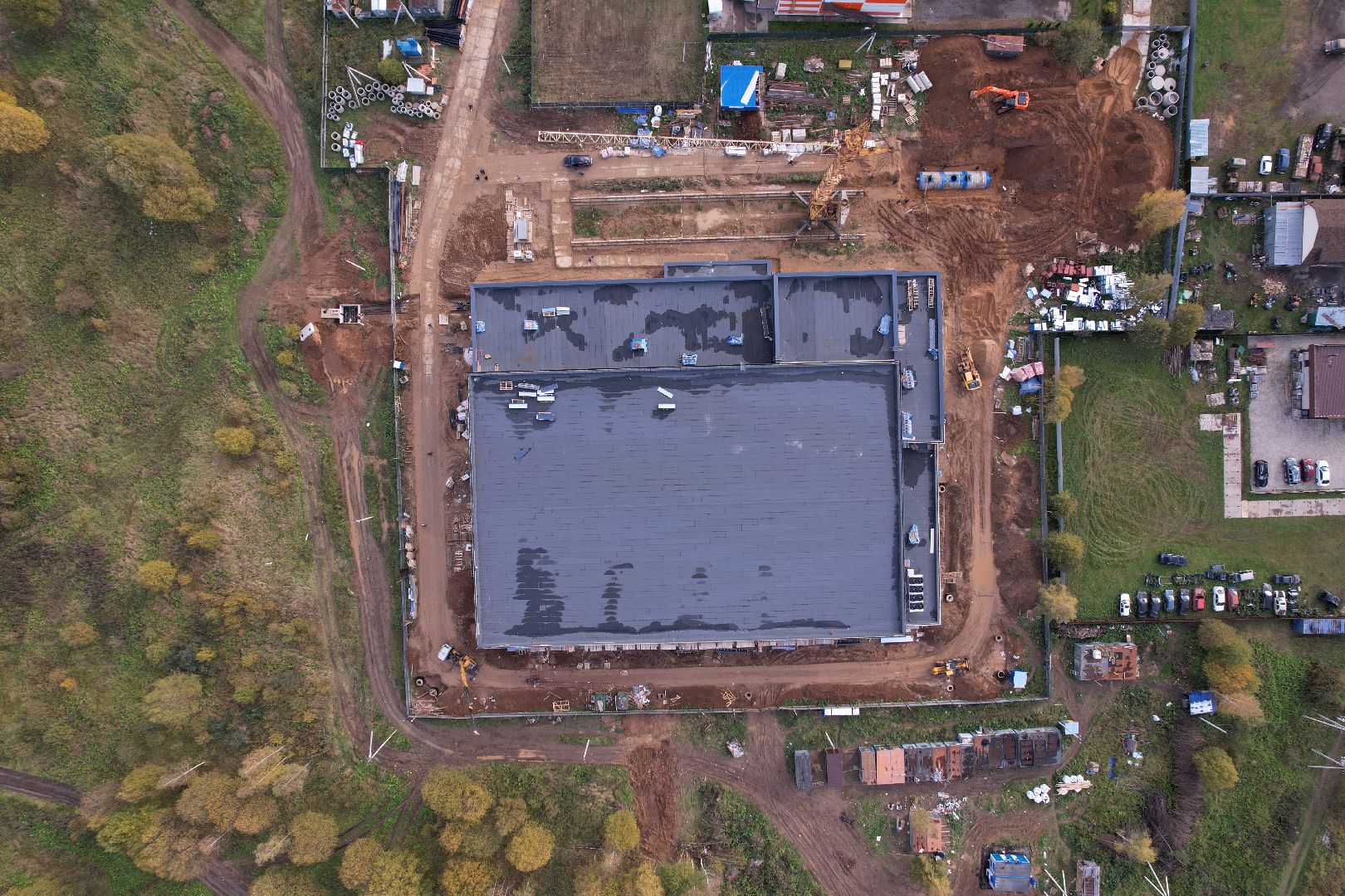 волоколамск, дворец, лед, хоккей,видео с коптера,