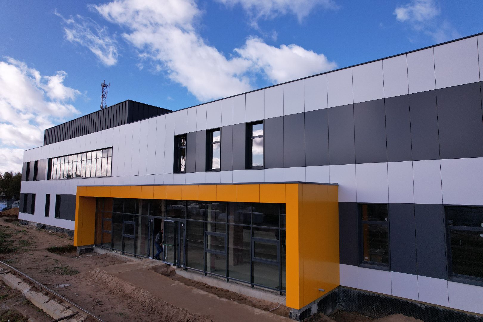 волоколамск, дворец, лед, хоккей,видео с коптера,