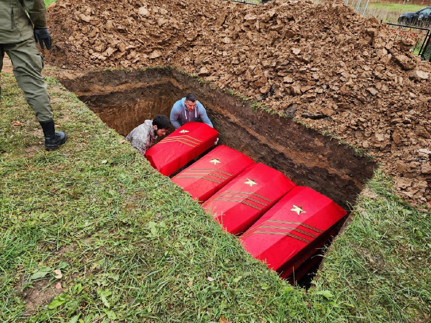 можайск, можайский городской округ, подмосковье, вахта памяти, перезахоронения, бойцы, великая отечественная война, герои, вечная память,