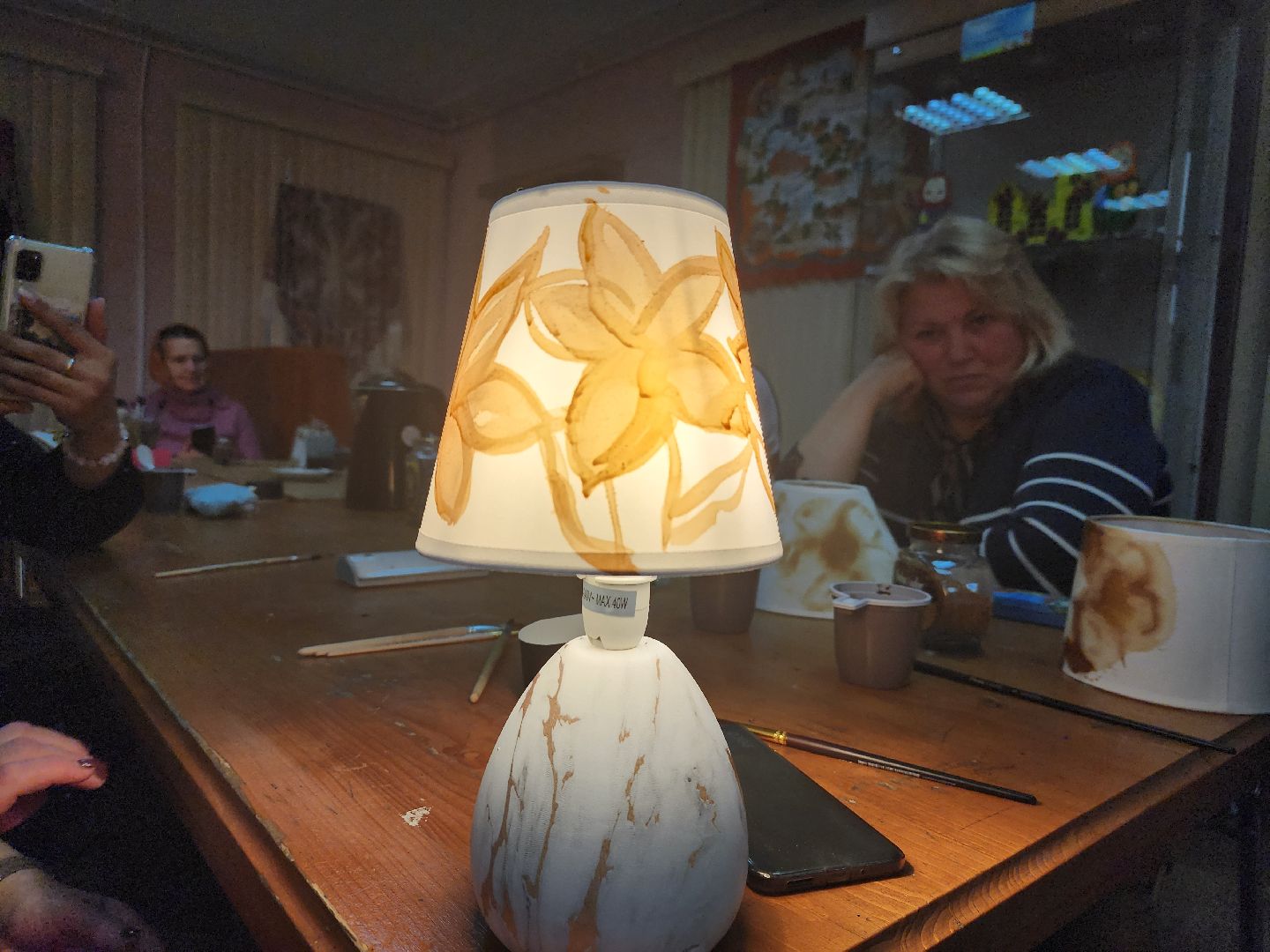 павловский посад, городского округ павловский посад, люди, кофе, художник, мастер-класс, роспись,