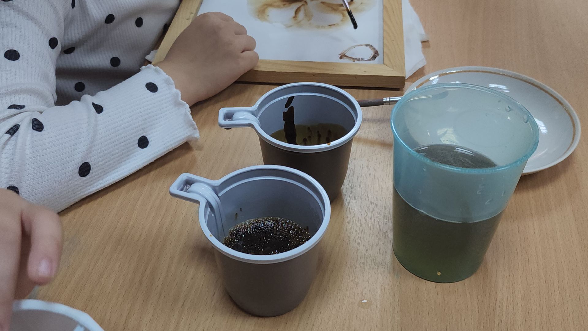 павловский посад, городского округ павловский посад, люди, кофе, художник, мастер-класс, роспись,