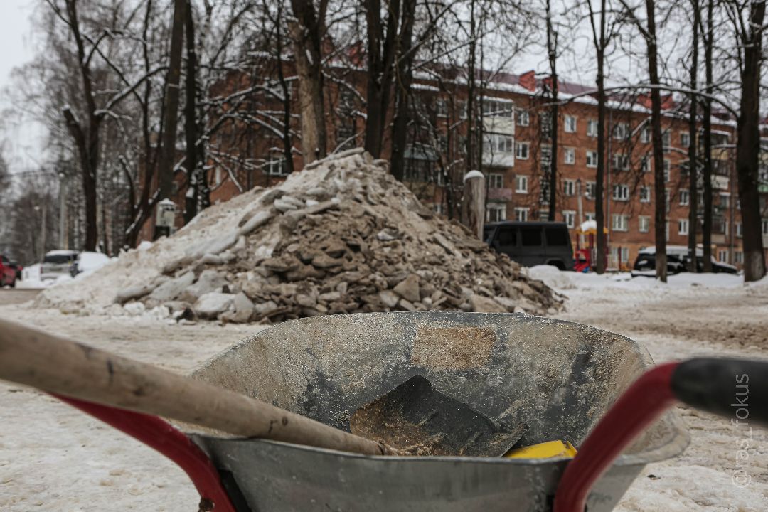 Наро-Фоминск, Наро-Фоминский городской округ, Подмосковье, ЖКХ, комунальщики, снег, уборка