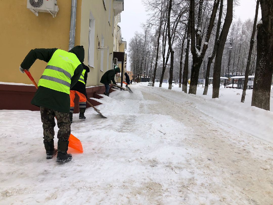 Наро-Фоминск, Наро-Фоминский городской округ, Подмосковье, ЖКХ, комунальщики, снег, уборка