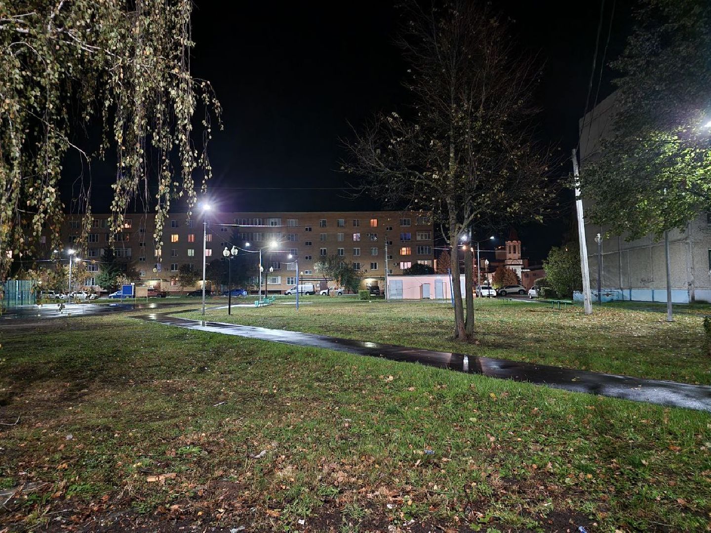 Серебряные Пруды, уличное освещение, светодиодные фонари, благоустройство, Комфортная городская среда,