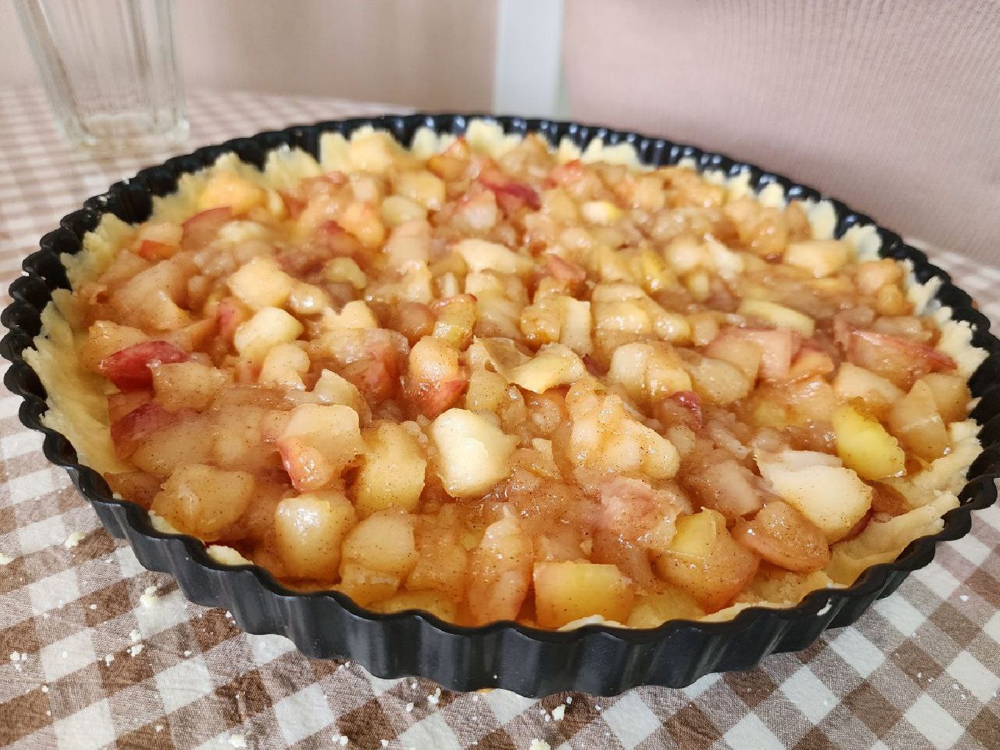 можайск, можайский городской округ, подмосковье, рецепт, пирог, яблочный пирог, идеальный пирог, многодетная семья, люди, многодетная мать, кулинария, выпечка, урожай яблок, яблоки,