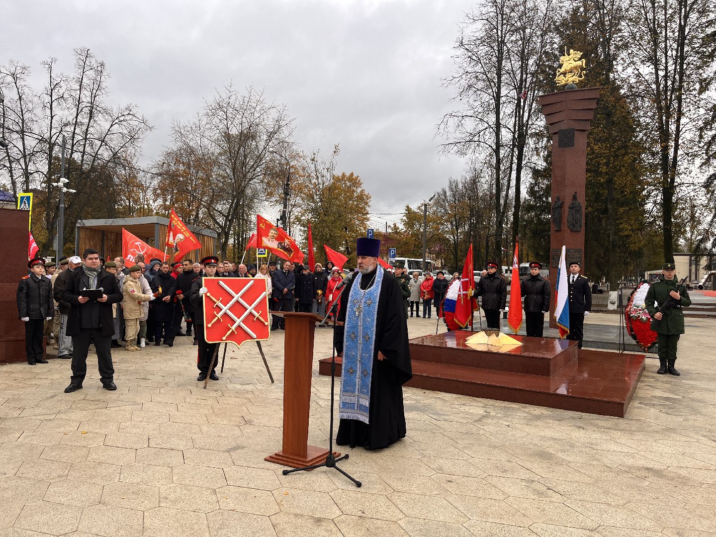 тучково, стела, населенный пункт воинской доблести, московская область, подмосковье, великая отечественная война,