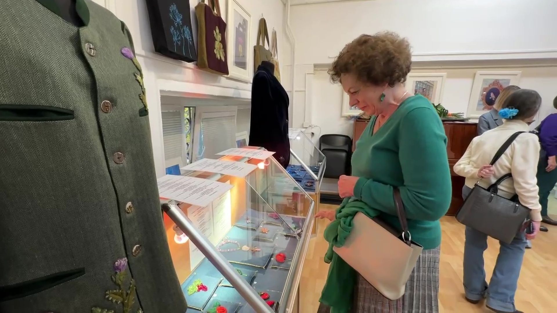 Реутов, музей, выставка, золотное шитье, бисер, пайетки,