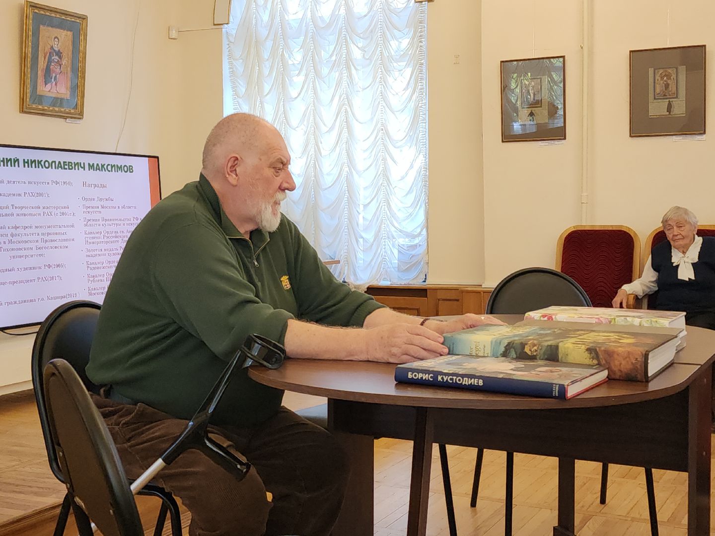 кашира, мастер-класс, Евгений Максимов, пейзаж, краеведческий музей, живопись,