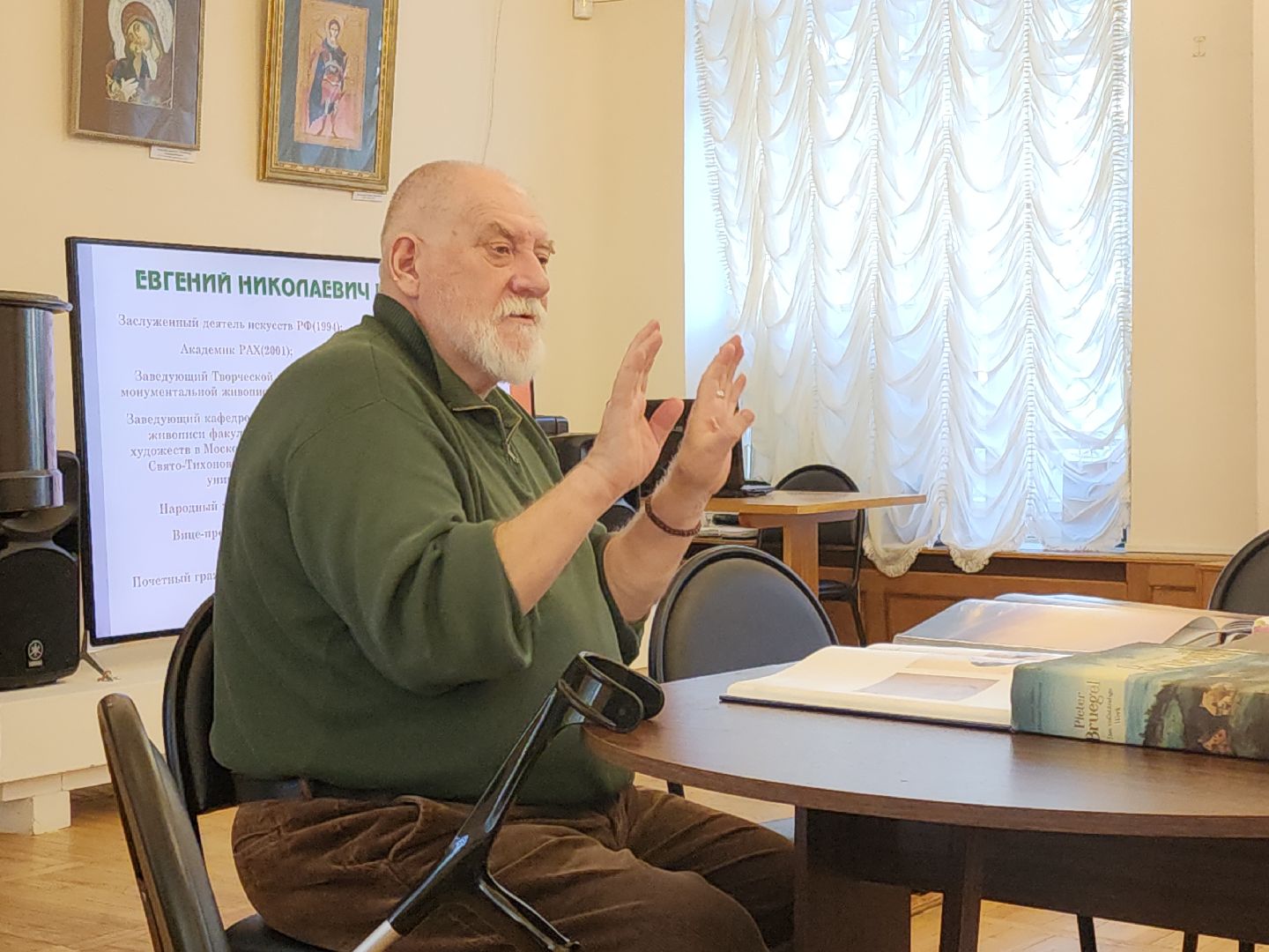 кашира, мастер-класс, Евгений Максимов, пейзаж, краеведческий музей, живопись,