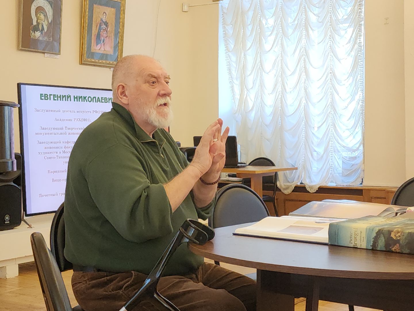 кашира, мастер-класс, Евгений Максимов, пейзаж, краеведческий музей, живопись,