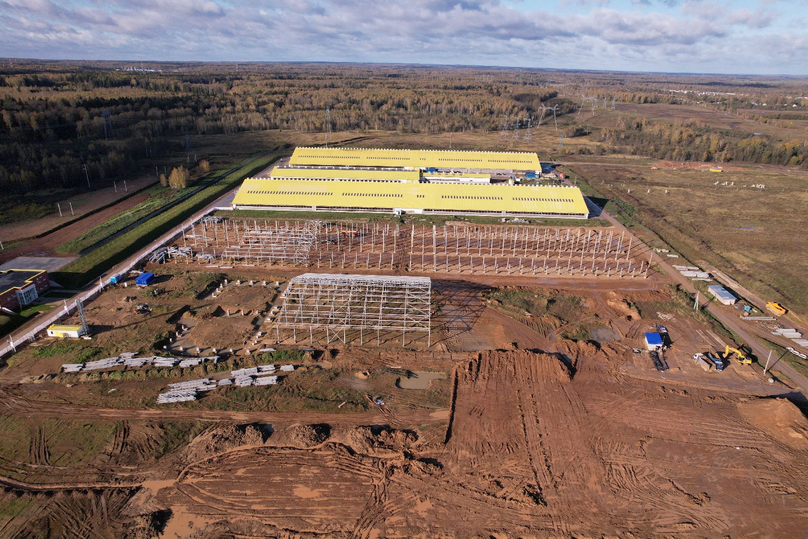 ферма, волоколамск, коровы, молоко,видео с коптера,