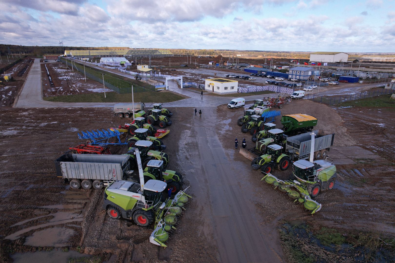 ферма, волоколамск, коровы, молоко,видео с коптера,