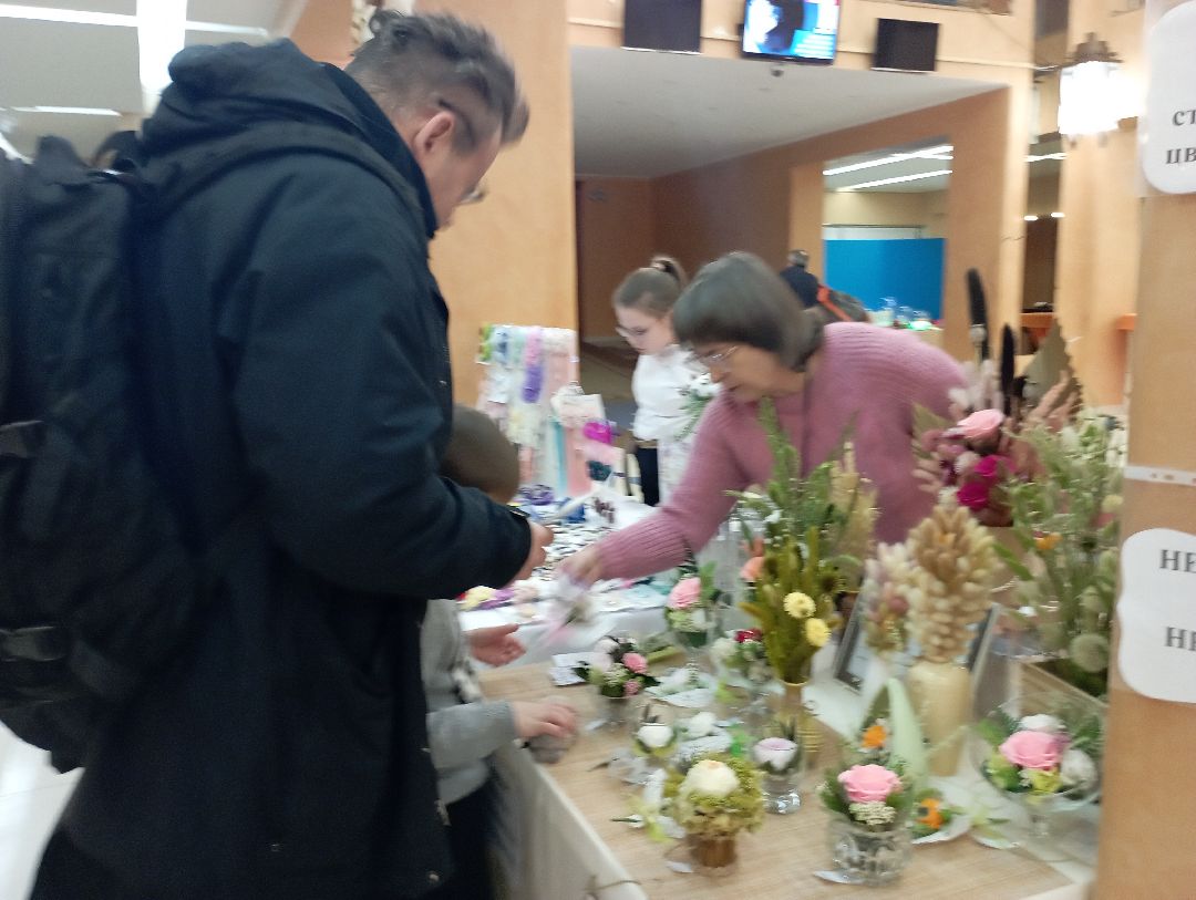 стабилизированныецветы международныйженскийдень хобби общество Дубна Подмосковье