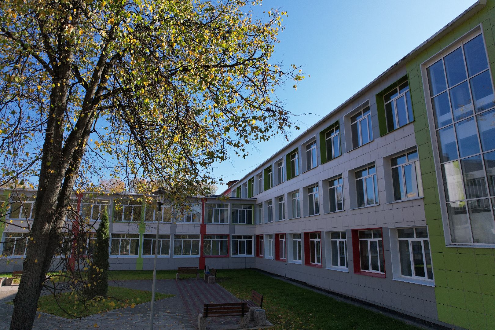 школа, пушкино, спорт,видео с коптера,