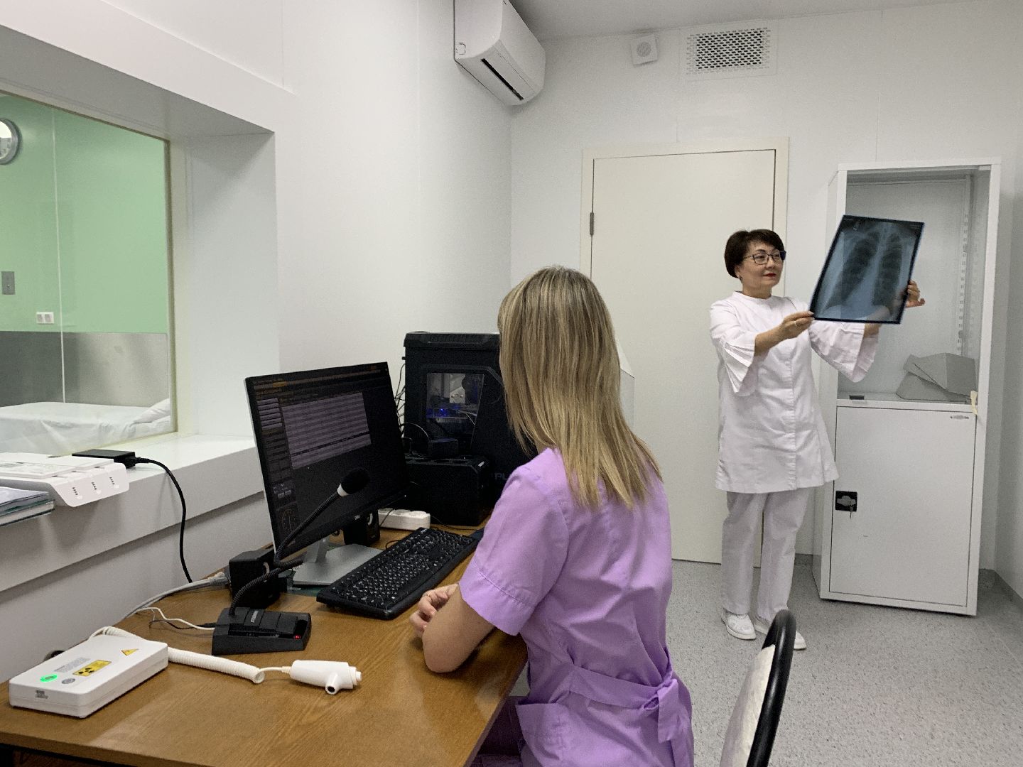 Балашиха, Подмосковье, Медицина, медицинское оборудование, рентген-аппарат, московский областной онкодиспансер,