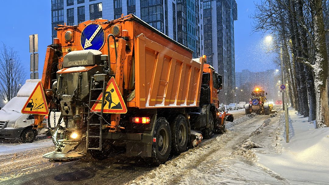 Одинцово, Уборка дорог, Снегопад, ДРСУ, Вывоз снега, Уборка снега, дороги, ЖКХ