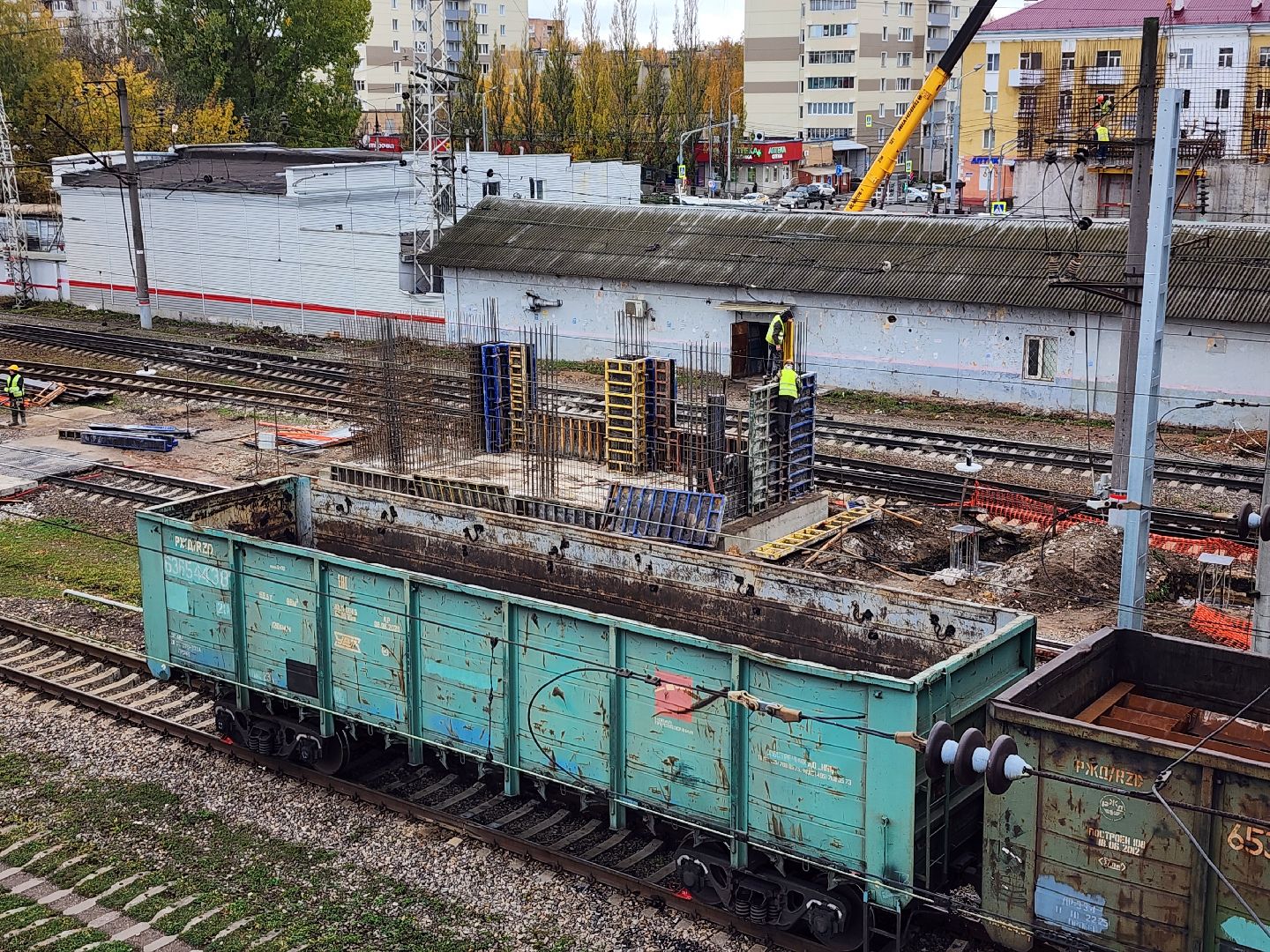 серпухов, ж/д, железнодорожная станция, жд переход, транспорт, строительство,