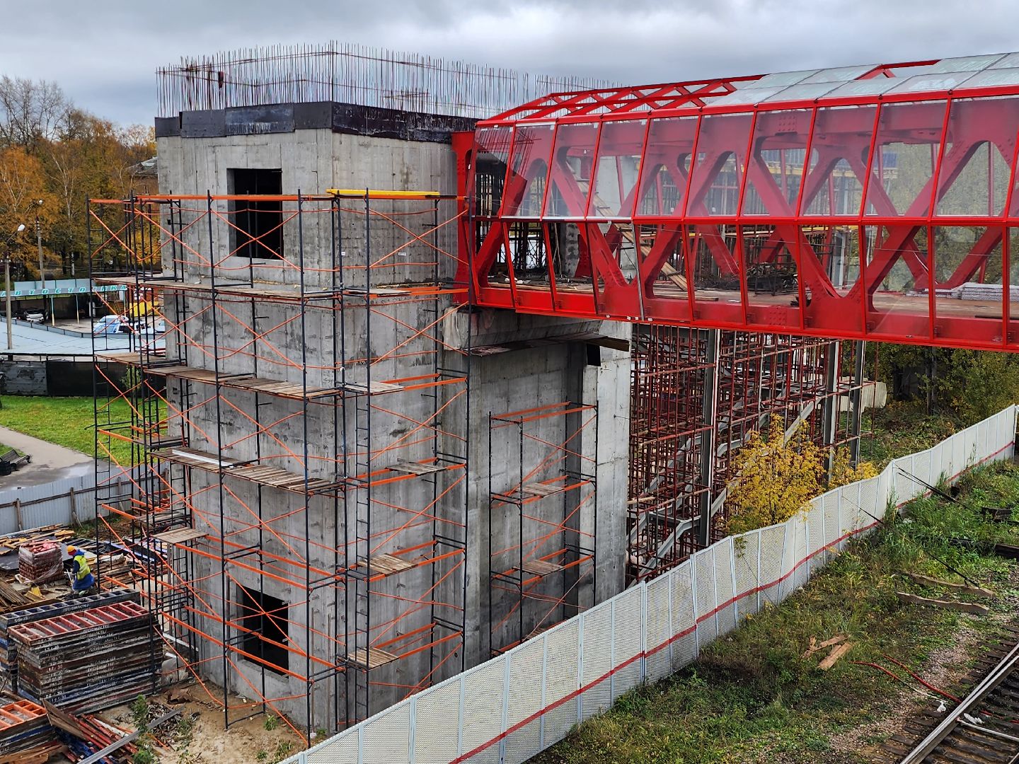 серпухов, ж/д, железнодорожная станция, жд переход, транспорт, строительство,