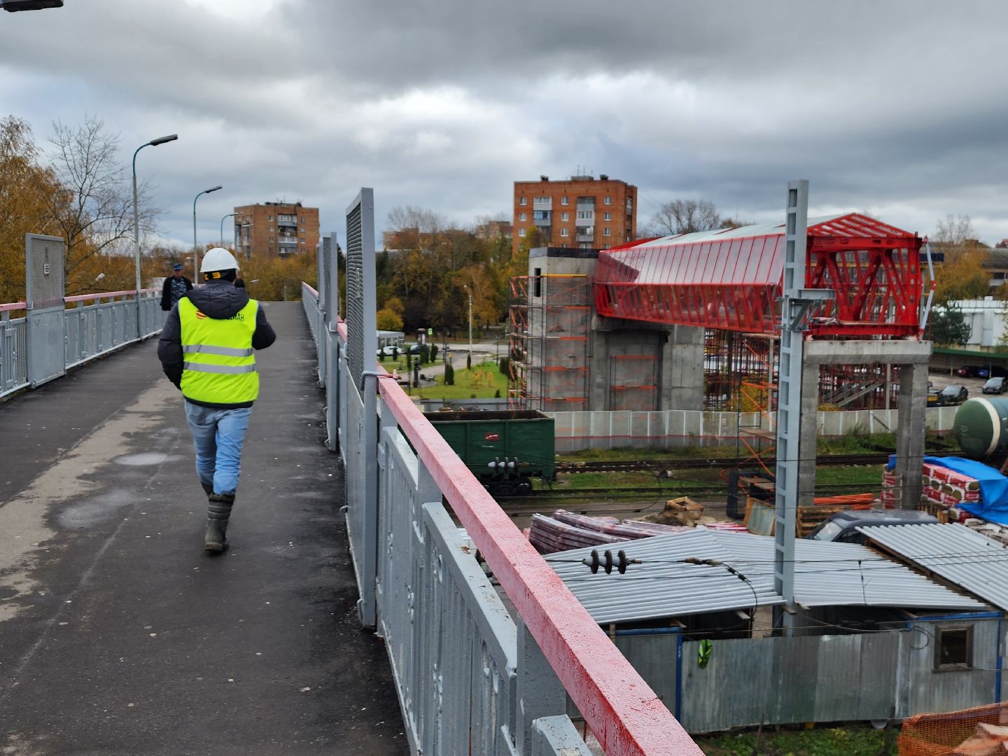 серпухов, ж/д, железнодорожная станция, жд переход, транспорт, строительство,