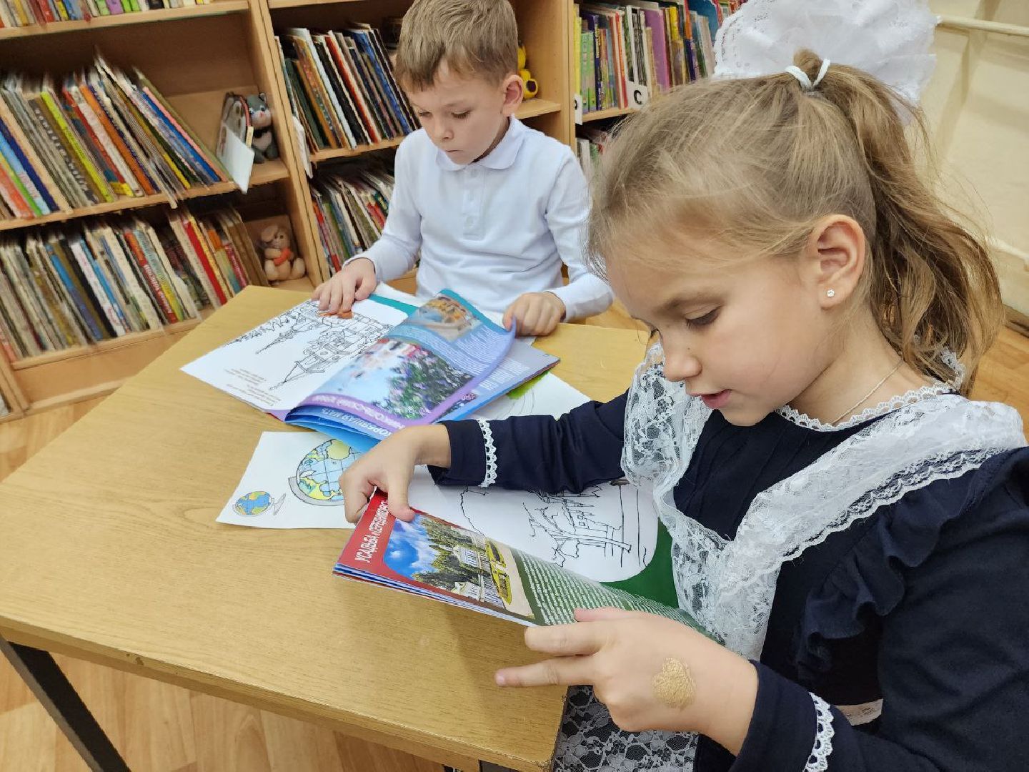 Солнечногорск, Раскраска, История округа, Дети, Библиотека,