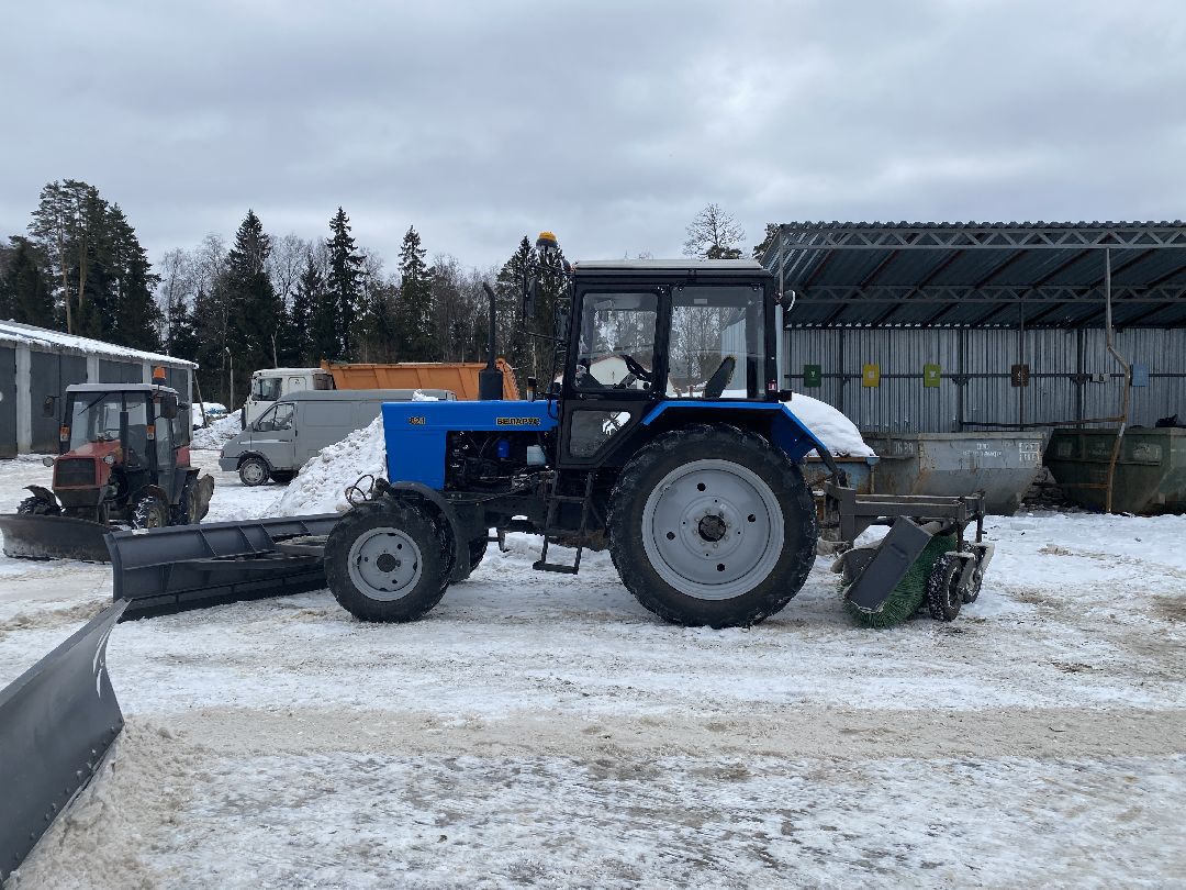 Краснознаменск, ЖКХ, уборка, дорога, ЖКХ, ГУСТ, Максим Некрасов, спецтехника, Беларусь, уборка снега, коммунальщики