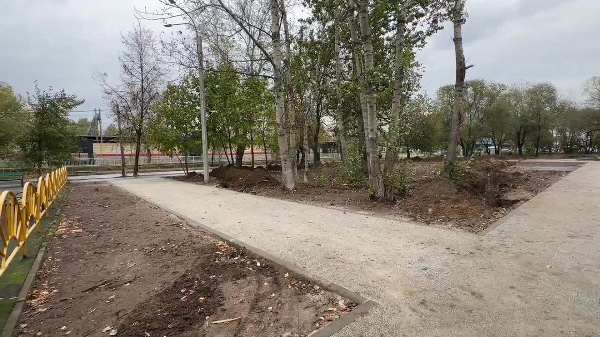 Реутов, благоустройство, сквер, лавочки, стиль, перголы, детская площадка, цветник, мцд-4,