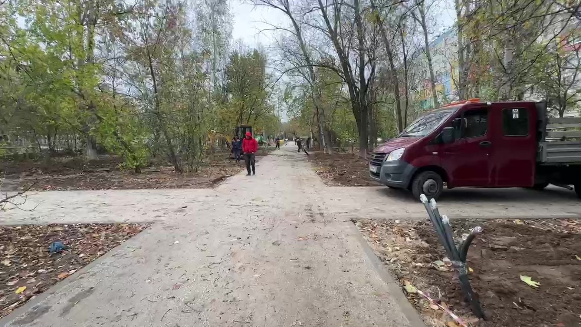 Реутов, благоустройство, сквер, лавочки, стиль, перголы, детская площадка, цветник, мцд-4,