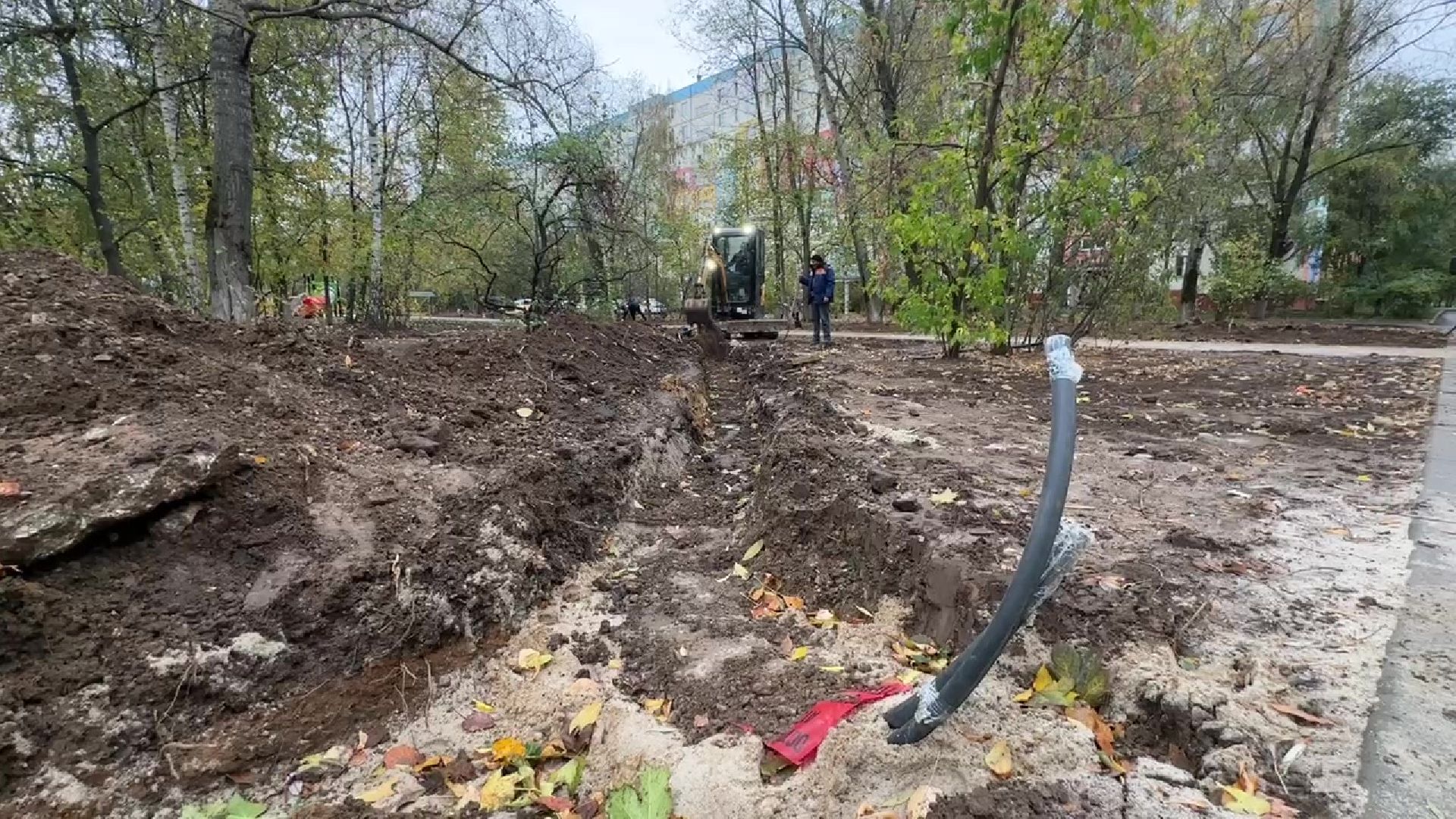 Реутов, благоустройство, сквер, лавочки, стиль, перголы, детская площадка, цветник, мцд-4,