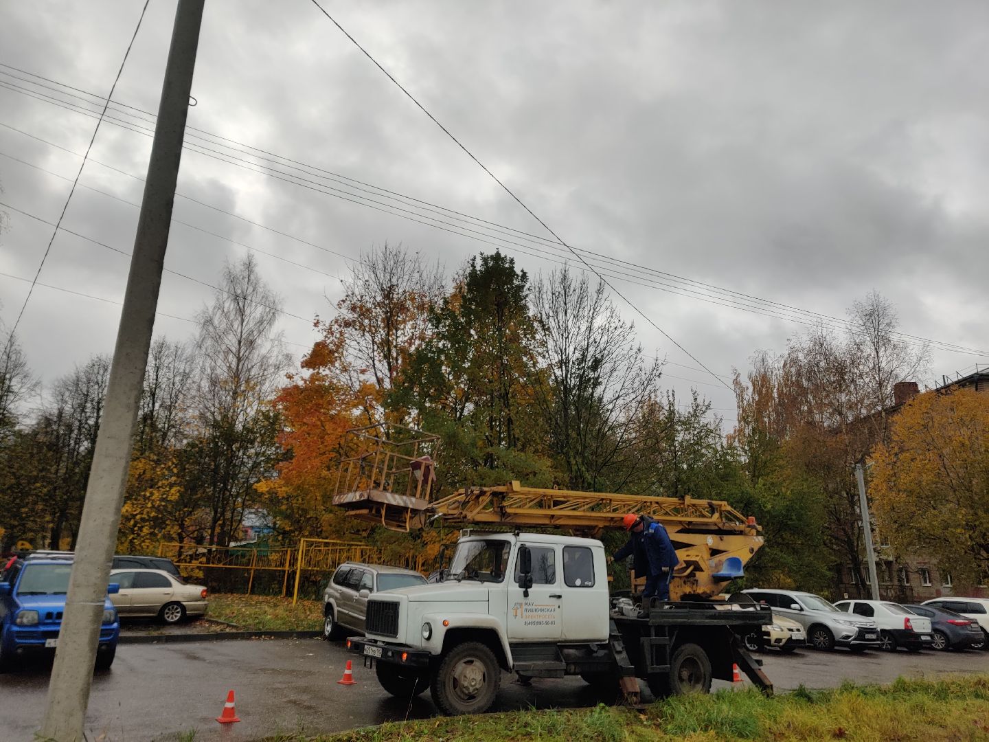 красноармейск, г.о. пушкинский, светлый город, уличное освещение,