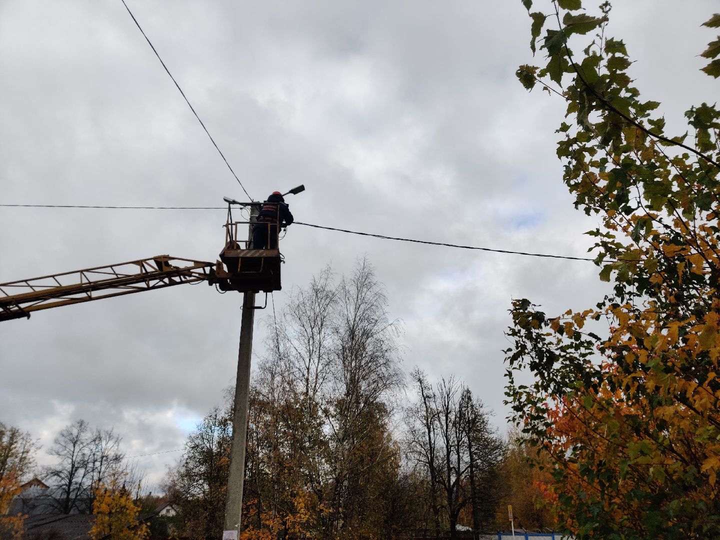 красноармейск, г.о. пушкинский, светлый город, уличное освещение,
