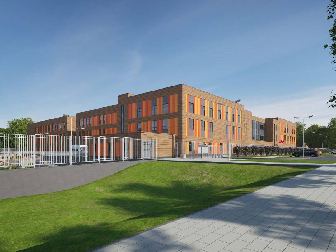 Подольск, строительство, школа