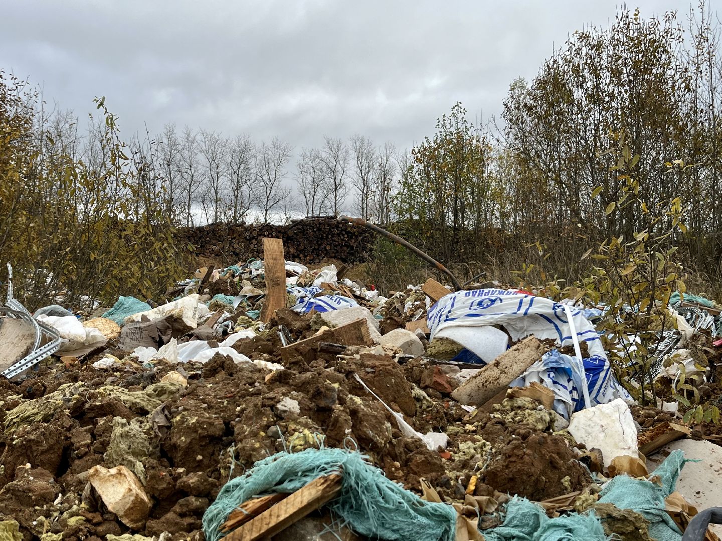 Апрелевка, Наро-Фоминский городской округ, Незаконная свалка, берегите лес, экология, чистое Подмосковье,