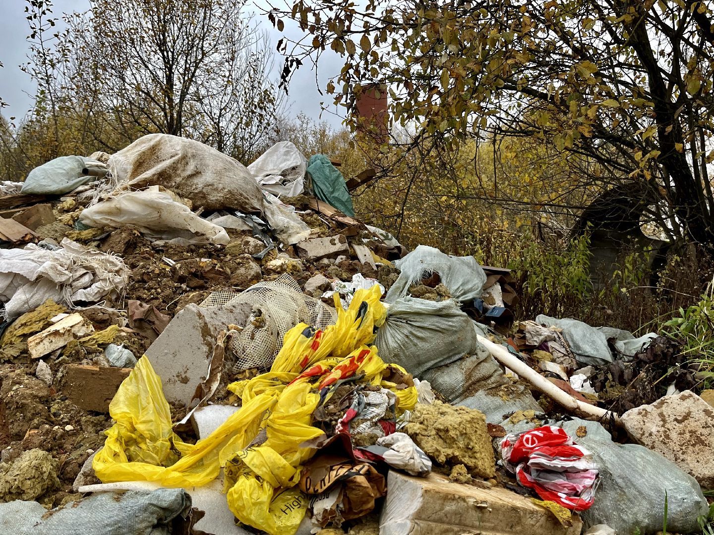 Апрелевка, Наро-Фоминский городской округ, Незаконная свалка, берегите лес, экология, чистое Подмосковье,