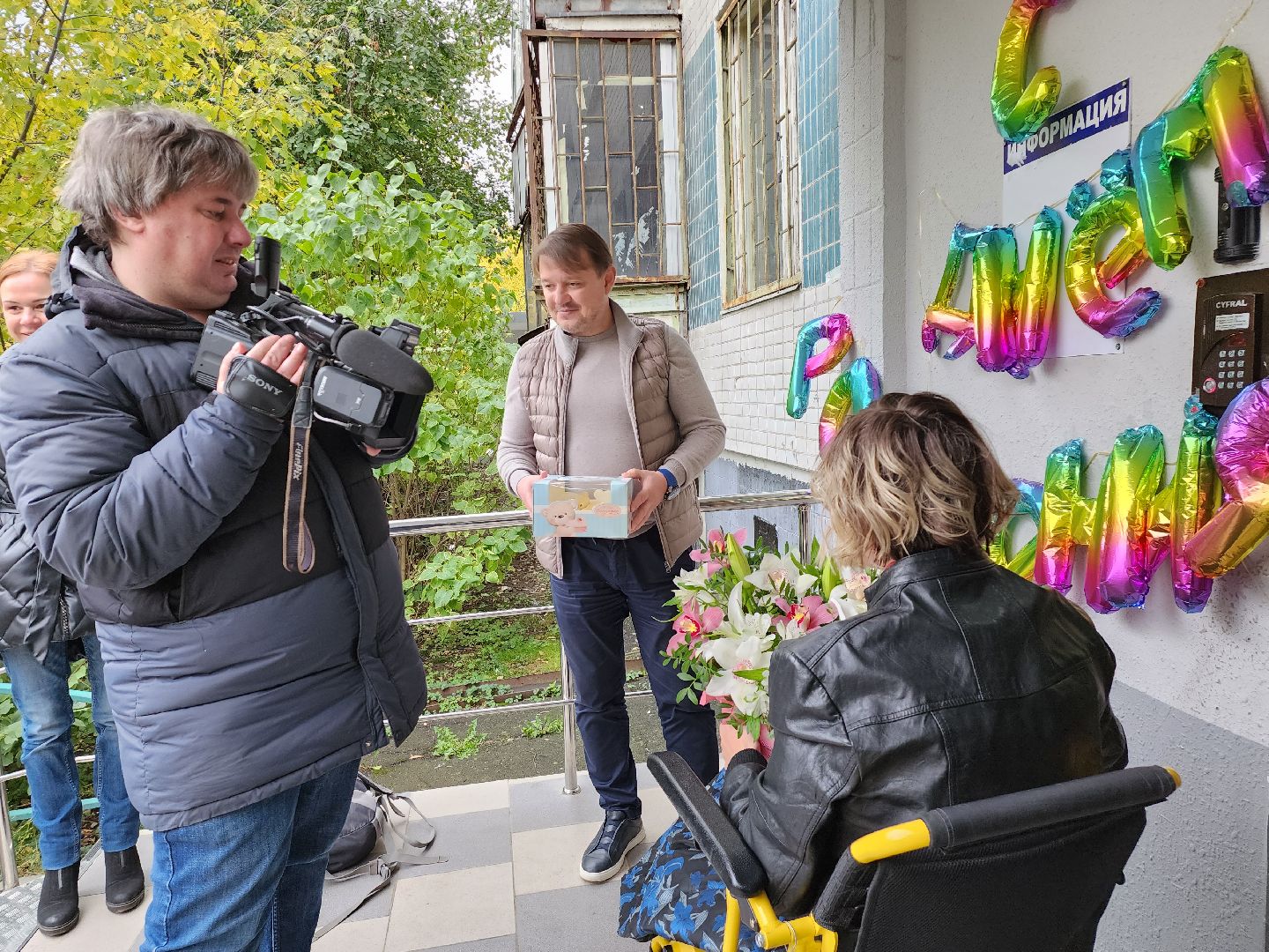 видное, депутаты, подарок, подъезд, доступная среда,