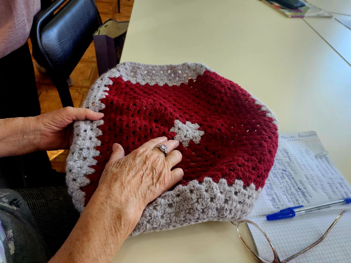 шатура, активное долголетие, вязание, библиотека,городской округ люди,