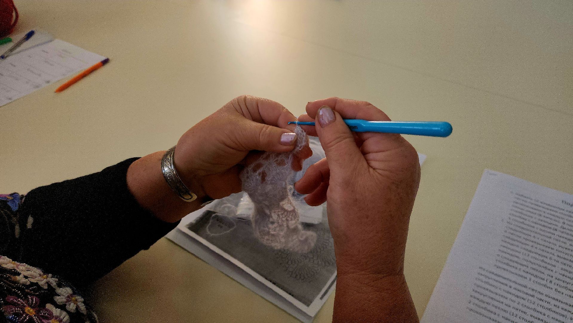 шатура, активное долголетие, вязание, библиотека,городской округ люди,