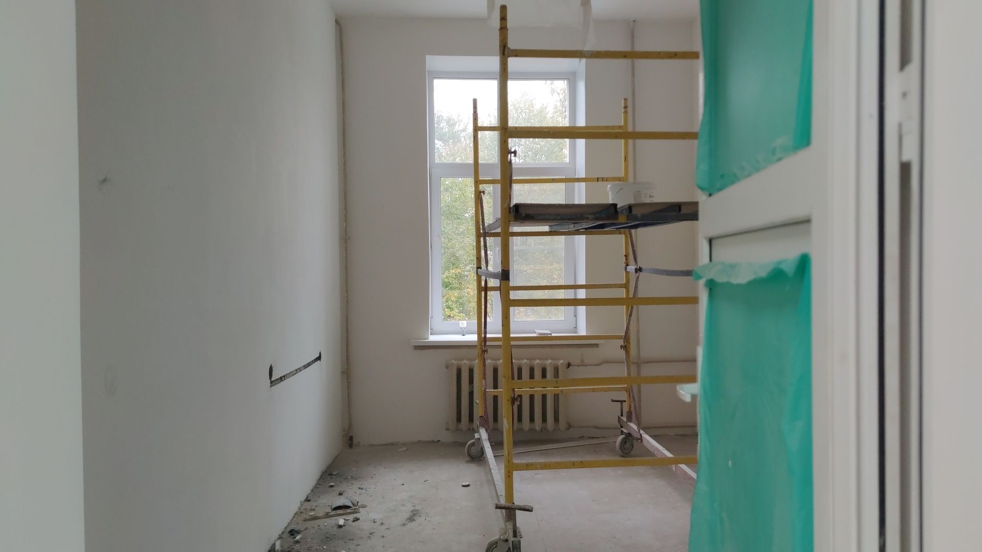 Ремонт, Больница, фбуз мсч №9 фмба россии, Дубна,