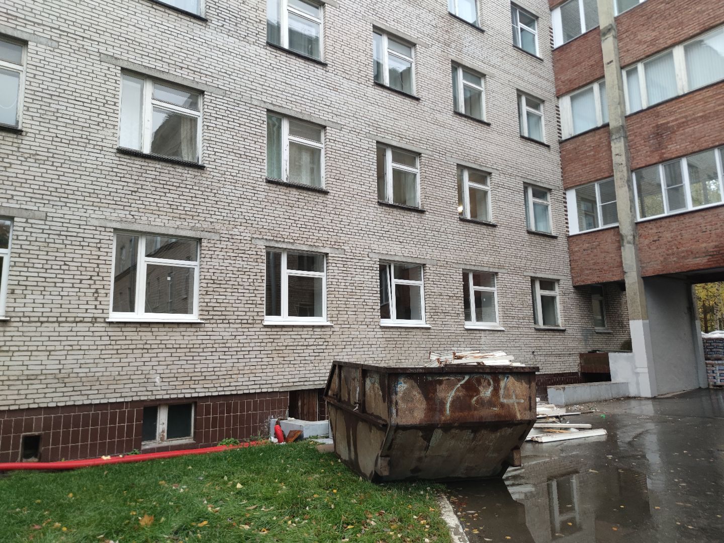 Ремонт, Больница, фбуз мсч №9 фмба россии, Дубна,