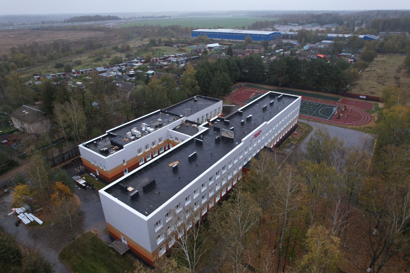 школа, кубинка,видео с коптера,