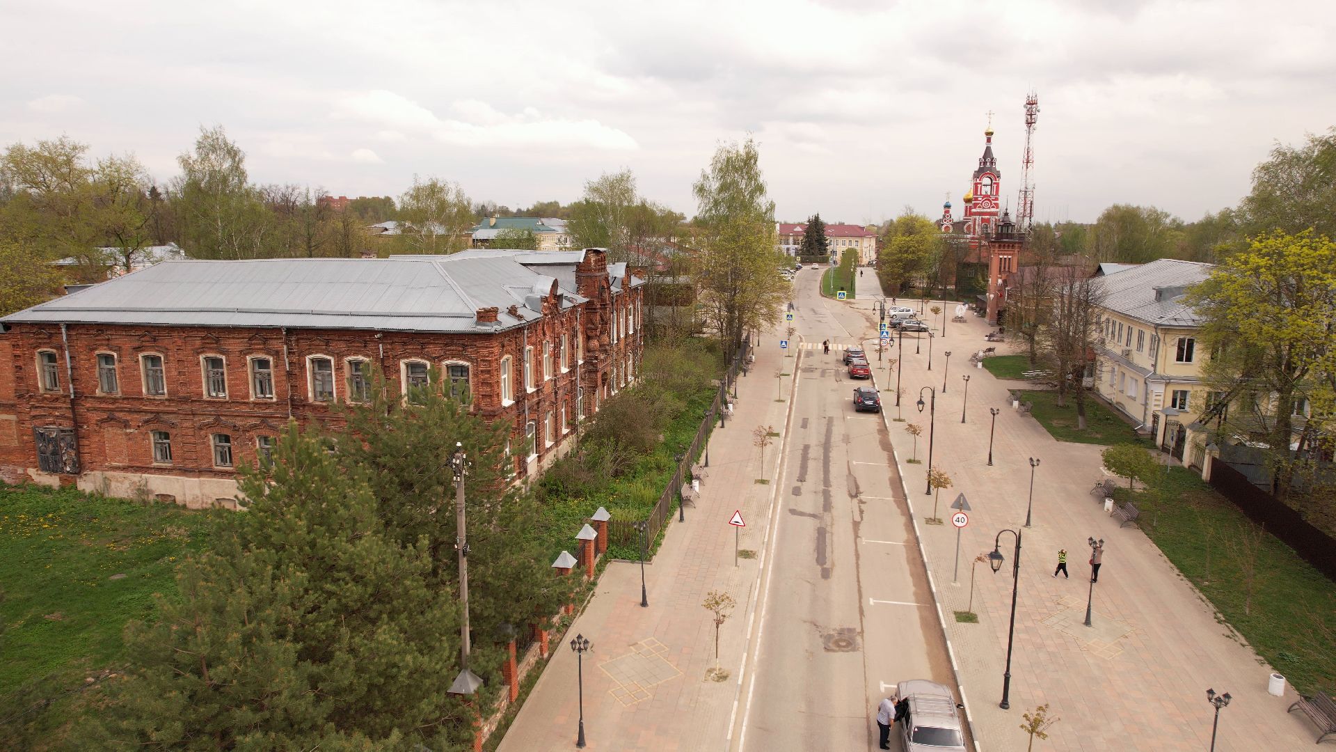 Талдом, Культура, история, архитектура,видео с коптера,